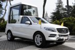 Папу Римского будет возить Mercedes-Benz M-класса