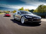 Электрокар Tesla Model S обогнал на драг-рейсинге суперкар Dodge Viper SRT10